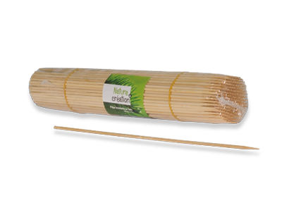 Pique bambou brochette 25 cm